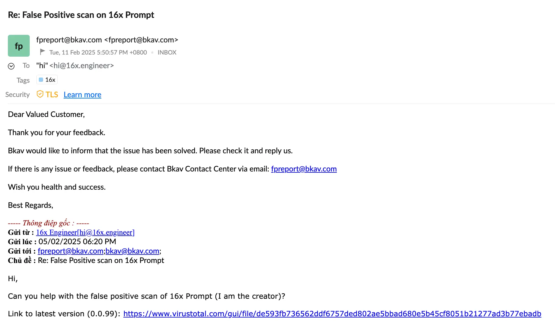 BKAV Email