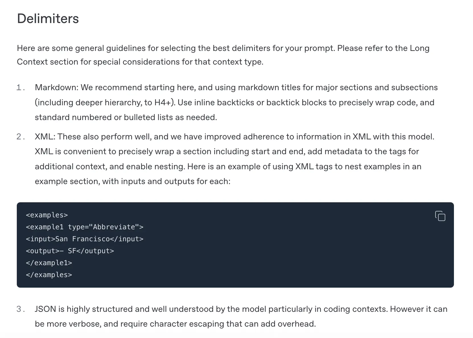 OpenAI guide for GPT-4.1
