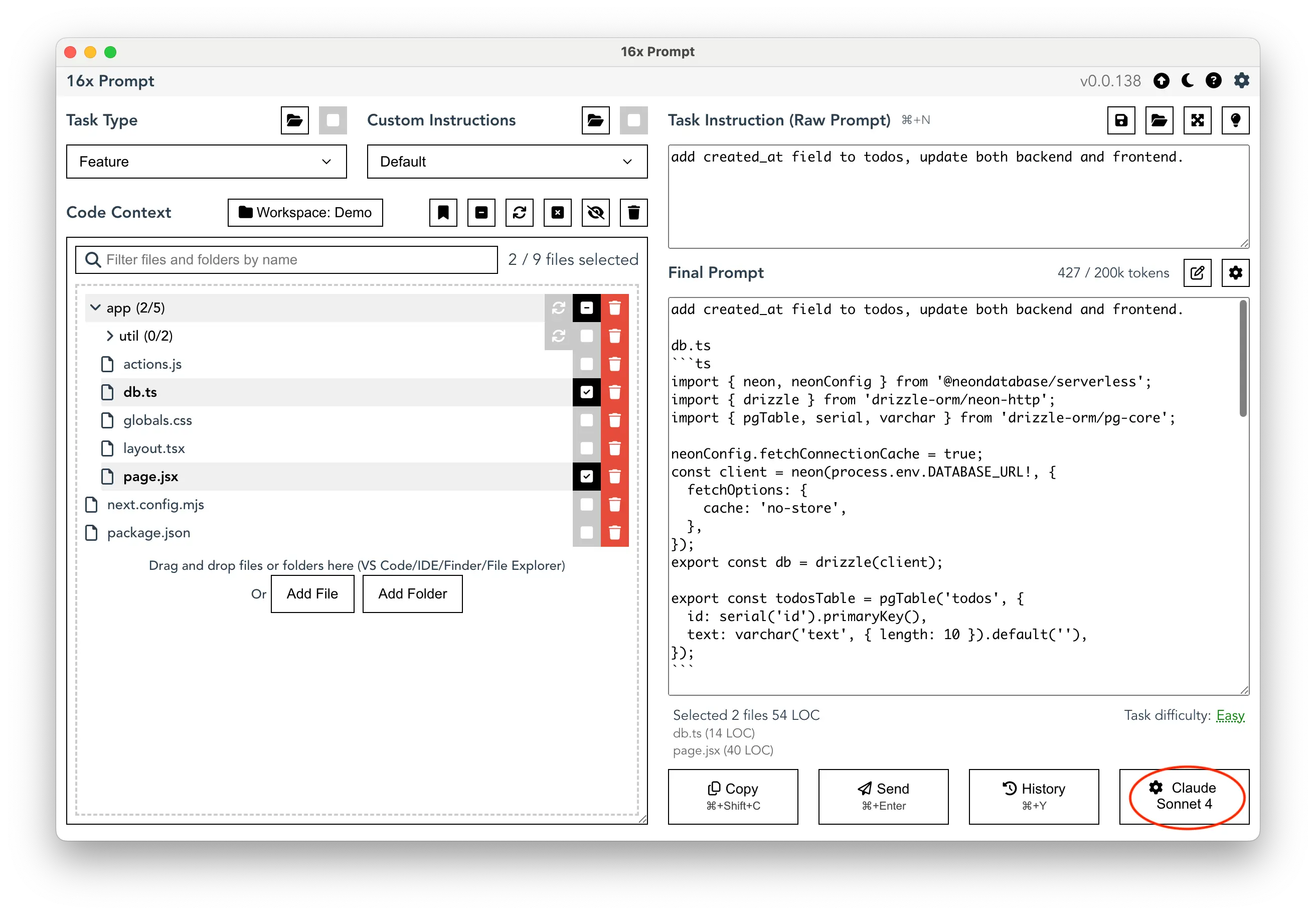 Model Picker