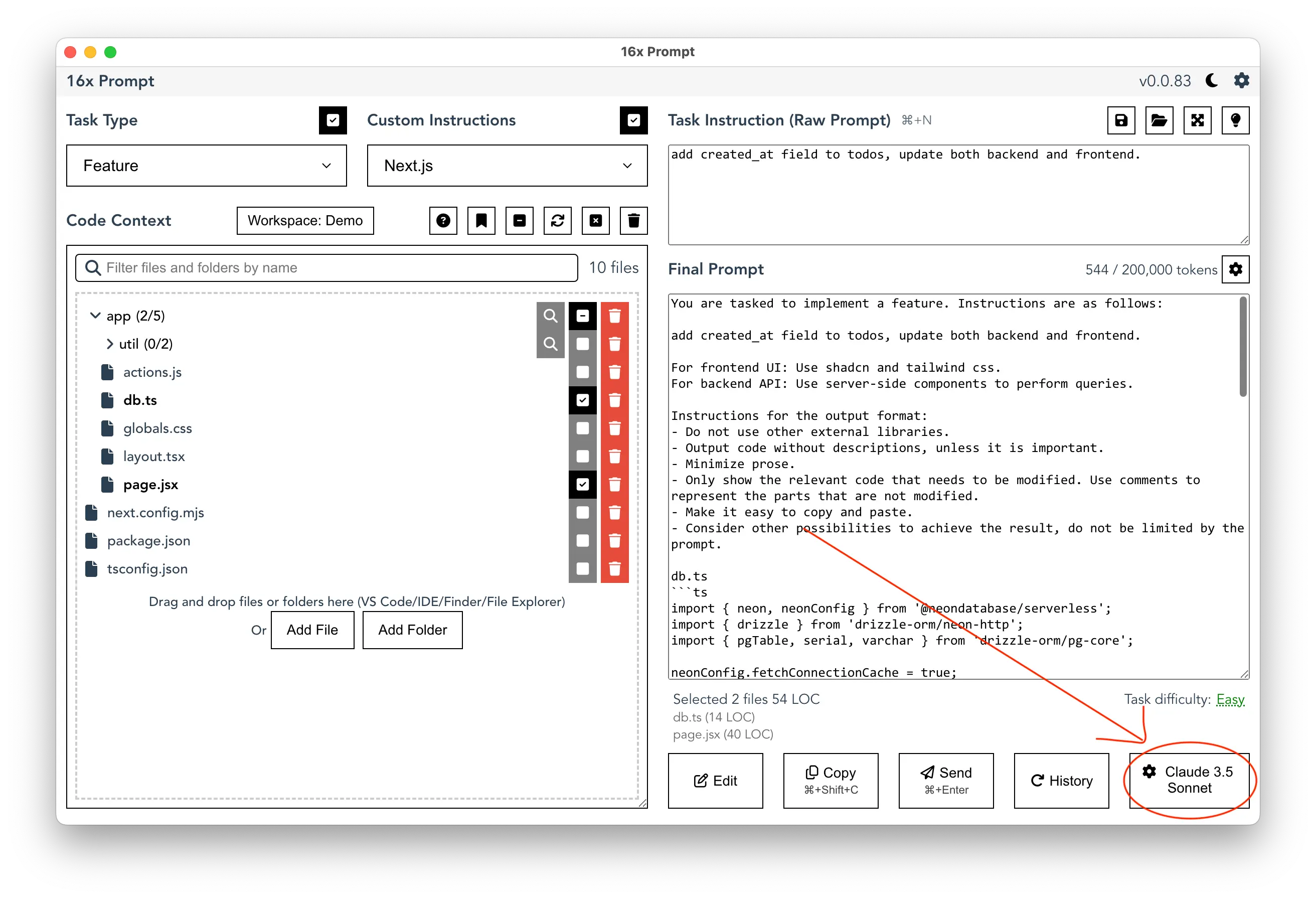 Model Picker