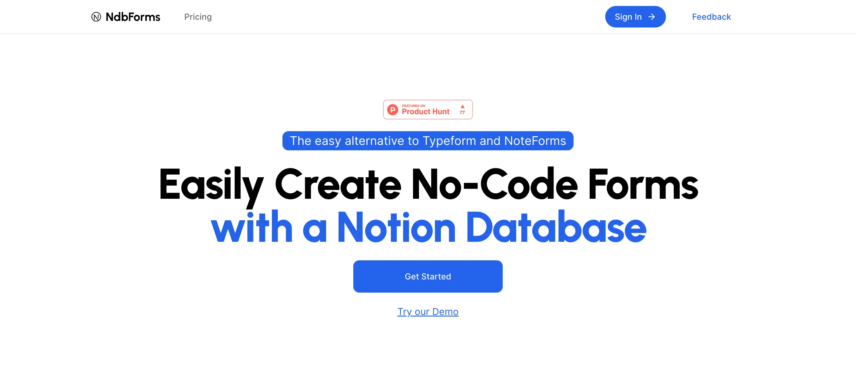 No-Code Notion Form Builder